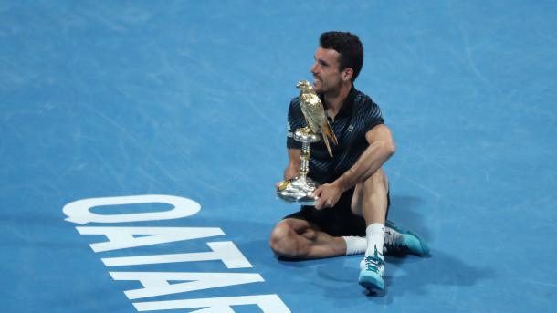 Qatardagi tennis musobaqasida ispaniyalik Roberto Bautista-Agut chempionlikni qo'lga kiritdi