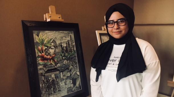 土耳其高中生接受TRT采访