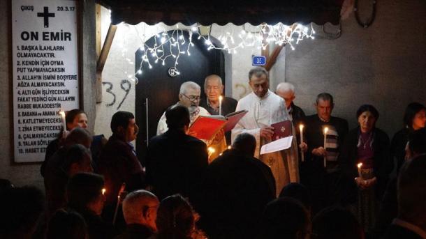 A cidade histórica de Hatay celebra a Páscoa