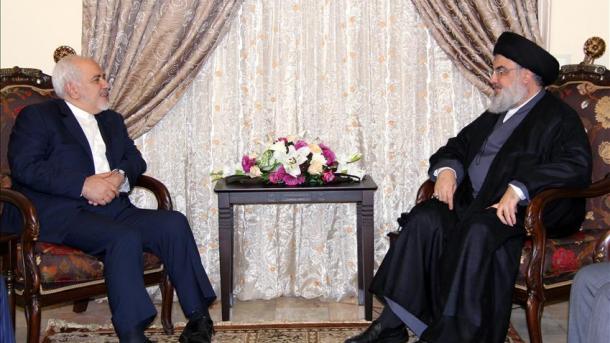 ظریف با دبیرکل حزب الله لبنان دیدار کرد