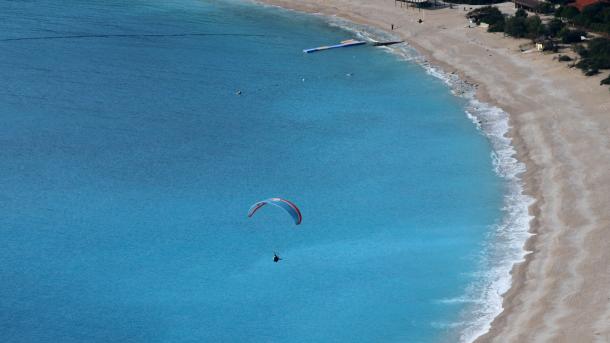 Gleitschirmfliegen am Babadağ bei Fethiye