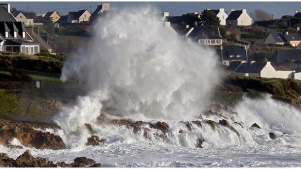 La tormenta “Eleanor” deja sin electricidad a 200 mil hogares en Francia