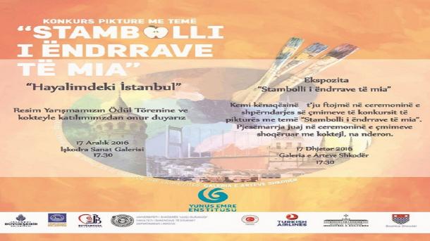 Shkodër – Ndahen çmimet e konkursit të pikturës “Stambolli i ëndrrave të mia”