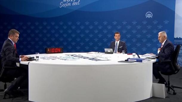 مناظره دو نامزد اصلی انتخابات شهرداری استانبول