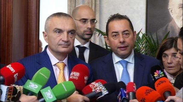 Gianni Pittella takohet me drejtuesit e lartë të shtetit shqipta