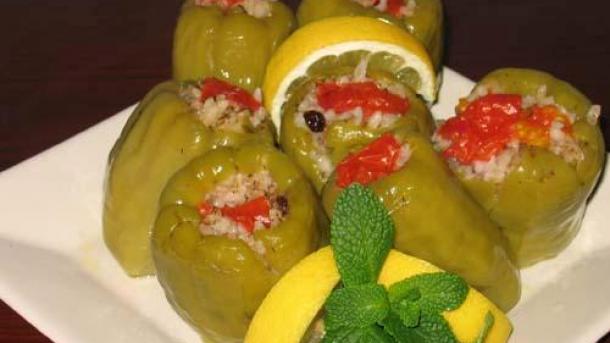 Рецепт перца, начиненного овощами и рисом