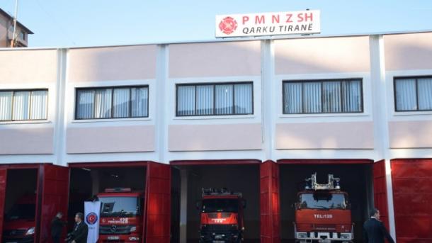 Agjencia turke, TIKA rikonstrukton zjarrfikësen e Tiranës