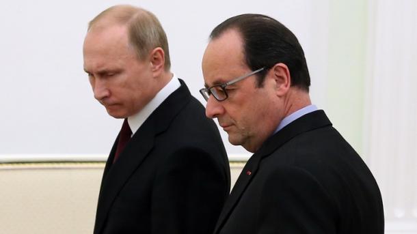 Путин встретится в четверг в Кремле с Олландом