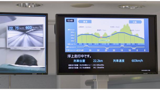 Treni super i shpejtë japonez thyen rekordin