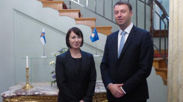 Kosovë - Finlanda ofron bashkëpunim për mirëqenien sociale