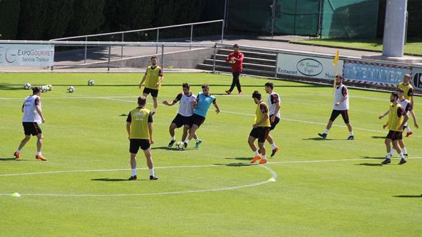 Turk Milliy futbol terma jamosi Moskvadagi o’yin uchun tayyorgarlik ko’rmoqda
