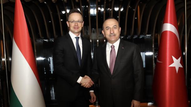 Kontakte von Außenminister Cavusoglu