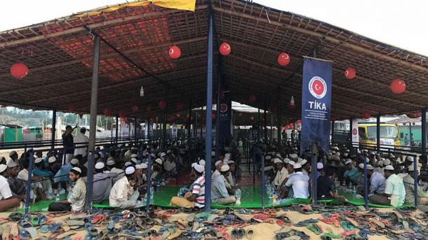 TIKA ramazon oyi munosabati bilan Arakandagi musulmonlarga iftor berdi