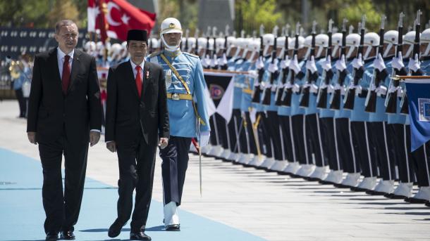Presidenti i Indonezisë viziton Turqinë