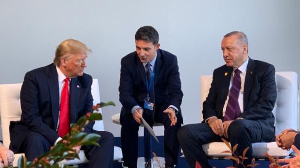 エルドアン大統領とトランプ米大統領が会談
