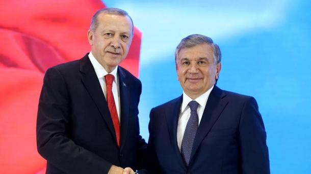 Türkiýäniň Prezidenti özbegistanly kärdeşi bilen söhbetdeş boldy