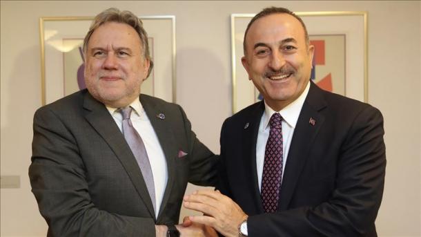 Rencontres bilatérales de Mevlut Cavusoglu en Finlande