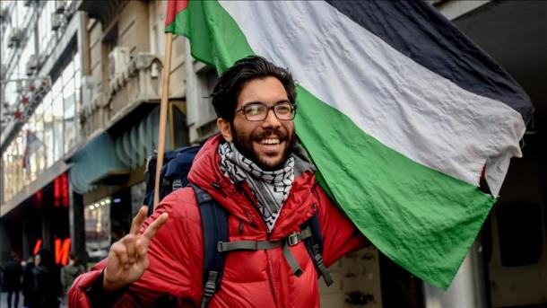 Ativista sueco caminhará 5 mil quilômetros pela Palestina
