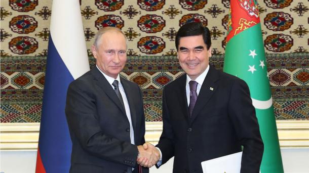 Russiýanyň Lideri Putin Aşgabatda Saparda Bolýar