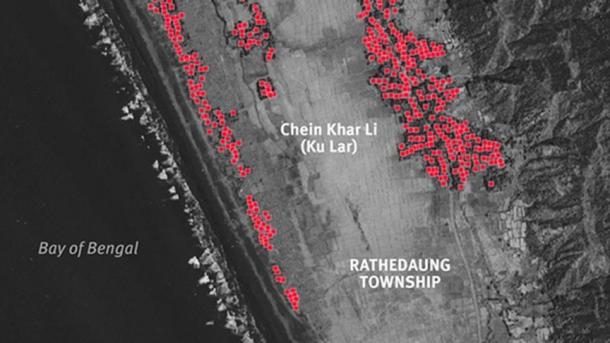 Myanmar: Des images satellite montrent l'étendue des destructions