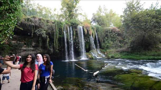 شگفتیهای آبشار «دودن» در آنتالیای ترکیه