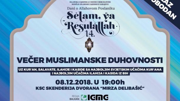 Svjetski poznati učači Kur'ana sutra u Sarajevu: Završava se 14. manifestacija "Selam, ya Resulallah