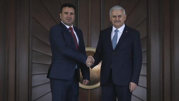 Ziara ya waziri mkuu wa Macedonia nchini Uturuki