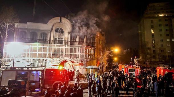 حکم 6 متهم حمله به سفارت عربستان سعودی در ایران قطعی شد