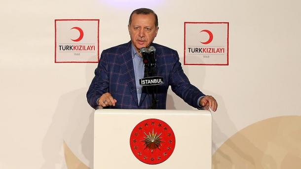 تقدیروستایش ادوغان ازسازمان هلال احمر ترکیه