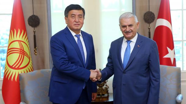 Kirgisischer Ministerpräsident Dscheenbekow in Ankara