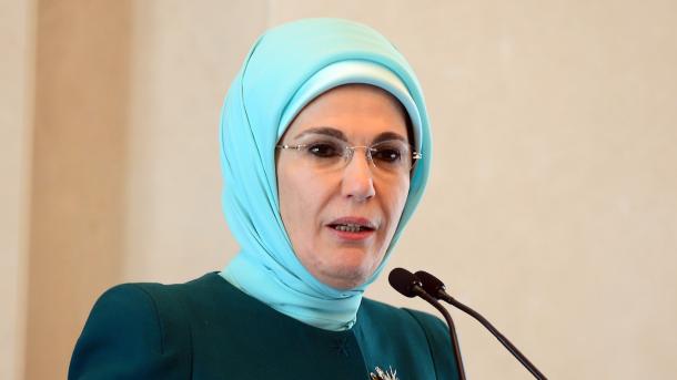 Emine Erdoğan wirbt für „Null-Abfall-Projekt"