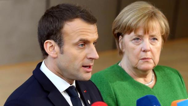 マクロン仏大統領とメルケル独首相、プーチン露大統領に東グータにおける停戦案を支持するよう呼びかけ