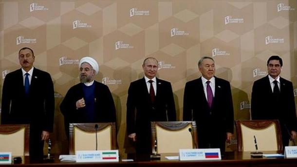 پنج کشور ساحلی برای تعیین رژیم حقوقی دریای خزر به توافق رسیدند