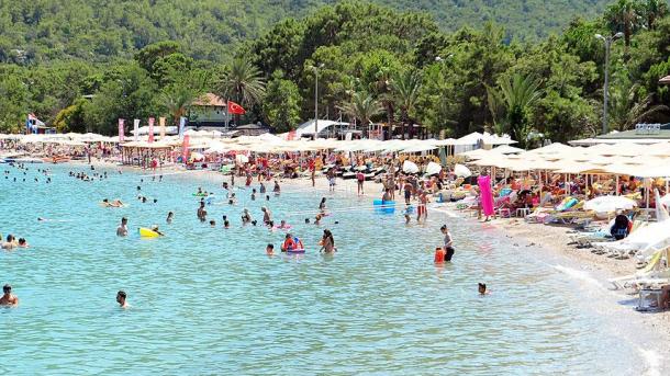 Deutsche Urlauber in Kemer glücklich