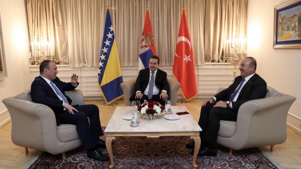 Sastanak Dačić-Cavusoglu-Crnadak: Dodatno unaprijediti saradnju Srbije, Turske i BiH