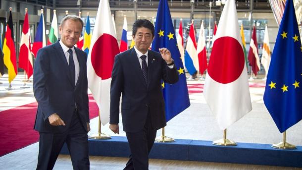 Marrëveshje politike BE-Japoni për paktin e tregtisë së lirë