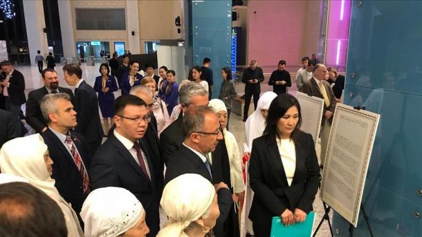 Astanada Osmanly resminamalary sergisi açyldy
