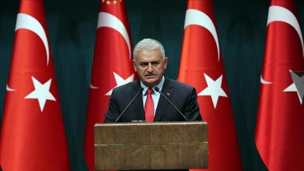 Binali Yildirim comentou a retirada da Alemanha da base de Incirlik em Adana