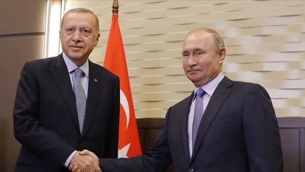 Эрдоган и Путин обсудили ситуацию в Ливии