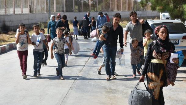 シリア人のジェラブルスへの帰還が続く