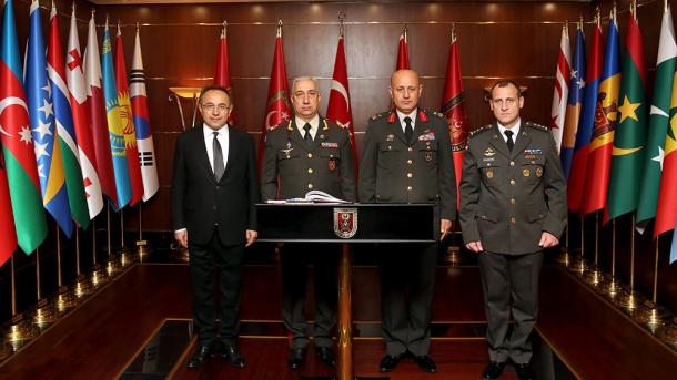 Azərbaycan Ali Hərbi Məktəbinin rəisi Türkiyədə bir sıra görüşlərdə iştirak edib