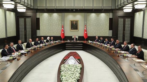 بدء اجتماع مجلس الوزراء برئاسة أردوغان