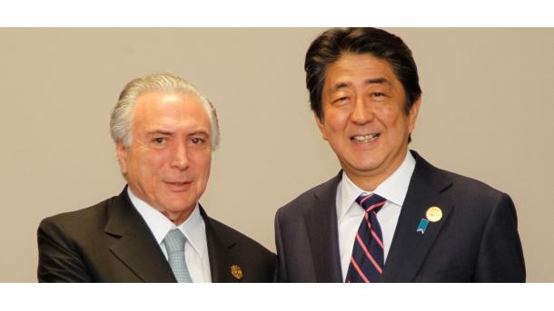Shinzo Abe apoya las reformas de Temer y promete para más inversiones en Brasil - TRT Español