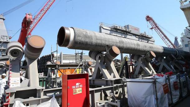 Instalados 200 kilómetros del gasoducto Nord Stream 2