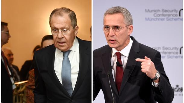 ラブロフ露外相、ストルテンベルグNATO事務総長と欧州の軍事的安全状況について会談