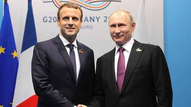 Putin a discutat cu Macron despre criza libiană