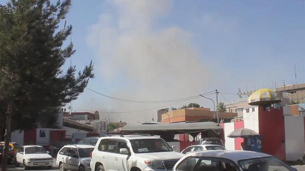 Qabulda bombalı höcüm