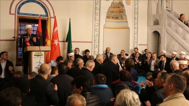 Свечено отворена Алипашината џамија во Охрид: По 107 години се огласи езан од минарето на џамијата