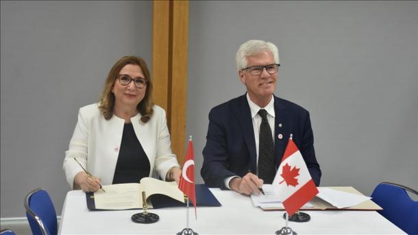 Turquía y Canadá han pactado el memorando de entendimiento económico y comercial