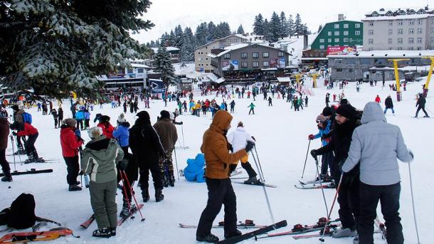 Uludag’ turizm markazi yangi yil arafasida to'lib toshdi